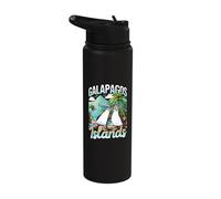 Seabirds Galapagos Islands Blue-Footed Booby Bird Stainless Steel Insulated Water Bottle