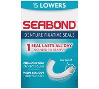 Seabond Denture Fixative Seals Lowers 15 Lower Seals 15 Seals