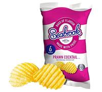 Seabrook Crinkle Cut Prawn Crisps 25g x 6 per Pack