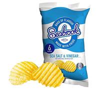 Seabrook Crinkle Cut Salt & Vinegar 25g x 6 per Pack