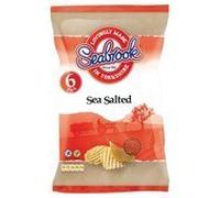 Seabrook Crinkle Cut Sea Salt Crisps 6 x 25G