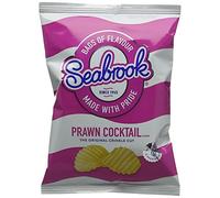 Seabrook Prawn Cocktail Crinkle Cut Crisps, 31.8 g, Pack of 48