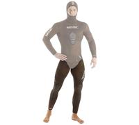SEAC 5MM Pant, Alga, High Waist Underwater Fishing Pants, Two Piece Wet Wetsuit in Split Camouflage Stretch Men's, Camo Brown, S