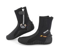 Seac Basic HD, 5 mm neoprene diving boots with side zip and semi-rigid sole