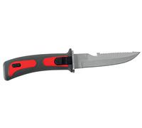 SEAC Bat, Scuba Diving Knife with Safety Grip, Stainless Steel 11.5 cm