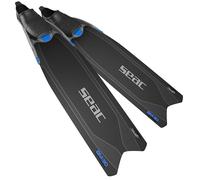 SEAC BM30, Long freediving fins with new generation blade, black, 7/8UK
