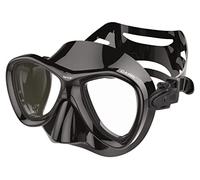 Seac Capri SLT, Snorkelling Mask for Adults and Kids, 2 Sizes, Ideal for Snorkelling in Phthalate-free Hypoallergenic Polymer, black, narrow