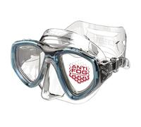 SEAC Clear - Dual-Lens Silicone Diving Mask | Antifog Low Volume Mask for Diving and Snorkeling