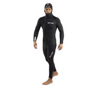 Seac Club Man 7.0, 7 mm neoprene suit with integrated hood and Powertex protections in the shoulders, knees and lower back