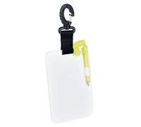 SEAC Compact Writing Slate with Pencil for Scuba Diving, High Visibility