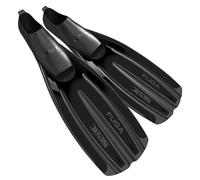 SEAC Fuga, Diving Fins for Scuba Diving, Snorkelling and freediving with Foot Pocket, black, 5.5/6.5UK