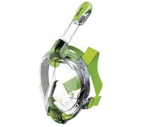 SEAC Libera, New Generation Integrated Snorkeling Mask, Hypoallergenic Silicone, Quick Release, 4 Sizes, green, L/XL