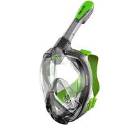 SEAC Magica, Full Face Antifog Snorkelling Mask with Soft Facial Skirt, Exhalation Valve and Dry Snorkel Top