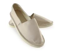 SEAC Malaga, Canvas Shoes Espadrilles for Men and Women, Beige, 4.5