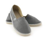 SEAC Malaga, Canvas Shoes Espadrilles for Men and Women, Grey, 10