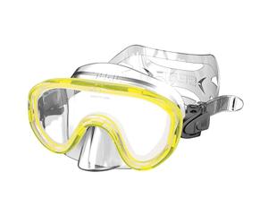 Seac Marina SLT, Underwater Mask for Children, Hypoallergenic Skirt, for Snorkelling and Playing in the Sea, yellow