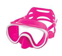 SEAC Baby Marina, Underrwater Mask for Young Children in Lovely Colored Silicone for Snorkelling and Playing in The Sea, Pink, petite