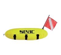 SEAC Master Torpedo Buoy with Marker Flag for Scuba Diving, Spearfishing and Freediving