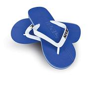 SEAC Maui, Extra-thick Anti-slip Rubber Flip Flops, Flip Flops for Women and Men, Blue White, 3.5/4.5 UK