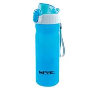 SEAC Nativa Borraccia Sportiva Snap Cap, 550 ml, Unisex Adulto, Azzurro, Light Blue