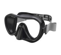 SEAC Natua , Single Lens Snorkeling and Diving Mask in Silicone, black