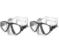 SEAC One, Diving Mask for Scuba Diving, Snorkeling, Free Diving and Spearfishing, Replaceable Lenses (Pack of 2)