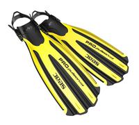 SEAC Propulsion, Diving Fins with Adjustable Strap, Made in Italy, yellow,6.5/8.5UK