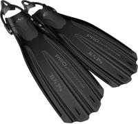 Seac Sub Propulsion S SCUBA Diving Fins, Sling Strap, Open Heel, High Performance (Made in Italy), black, 4/6UK