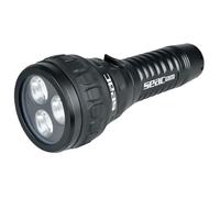 Seac R30, Diving Torch Light, 3 LED, 1500 Lumens, Micro-USB Rechargeable