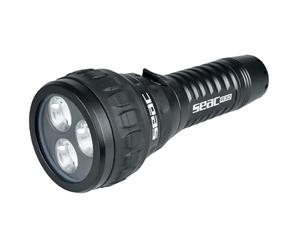 Seac R30, Diving Torch Light, 3 LED, 1500 Lumens, Micro-USB Rechargeable