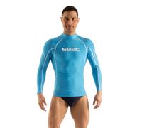 SEAC RAA Long Evo Men's Long Sleeve Rash Vest; UV Swim and Snorkeling Top