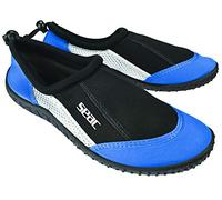 SEAC Reef Water Sports Shoes Barefoot Quick-Dry Aqua Waterproof Water Shoes for Men Women Kids Blue 8, Blue, 8