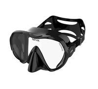 SEAC Rondò, Silicone Single Lens Frameless Mask for Diving and Snorkelling, Reduced Volume, Hydrodynamic, Ultralight