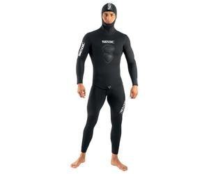 Seac Royal, 7 mm Neoprene Wetsuit for Freediving, Long-John and Hooded Jacket