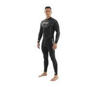 SEAC Sense Black 3mm Mens Wetsuit | Back Zip Temperate Water Suit