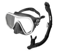 SEAC Set Ajna Dry, Frameless Mask Set Snorkel for Diving