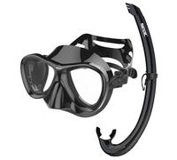 SEAC Set Bis Capri Top, Set with Capri Mask and Silicone Snorkel Top for Adults and Kids