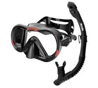 Seacsub Boss Dry Snorkeling Set Black
