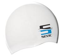 SEAC Silicone Adult Swim Cap White