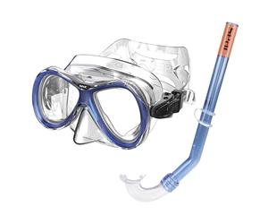 Seac Snorkeling Set apri Md Siltra (Blue)