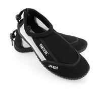SEAC Splash, Adult and Children's Rock Shoes, Quick Drying, Shoes for The Sea, Beach and Pool, Black/White, 11