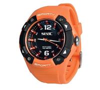 SEAC Sporty, Lifestyle Watch Water Resistant 100 mt, High Resistance Rubber Strap
