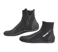 SEAC Standard Neoprene Boot, Black, X-Small (4.½/5.½)
