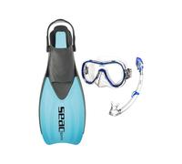 SEAC SUB KIT FINS GAFAS DIVE TUBE SPRINT DRY S/KL