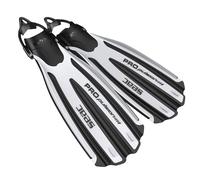 Seac Sub Propulsion S SCUBA Diving Fins, Sling Strap, Open Heel, High Performance (Made in Italy), white, 6.5/8.5UK