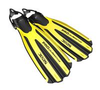 Seac Sub Propulsion S SCUBA Diving Fins, Sling Strap, Open Heel, High Performance (Made in Italy), yellow, 6.5/8.5UK