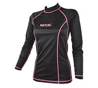 Seacsub T Sun Long Sleeve Rash Guard Black S Woman