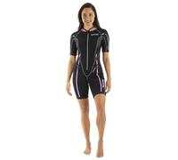 SEAC Trendy Lady, einteiliger kurzer Neoprenshorty aus 2,5 mm Neopren mit Reißverschluss vorne, zum Schnorcheln, Surfen und Wassersport in gemäßigten Gewässern für Erwachsene und Kinder
