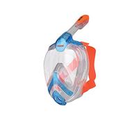 SEAC Unica + Bag, Full Face Snorkeling Mask 180° GoPro Compatible Snorkel Mask- Panoramic Full Face with anti-fog anti-leak snorkeling Design, Adults