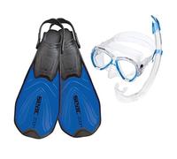 SEAC Unisex Adult Set Zoom Snorkelling Set for Adults (mask, Snorkel and Fins)